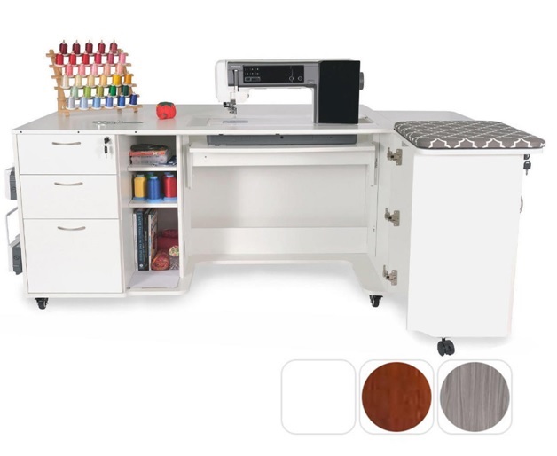 Sewing machine cabinets